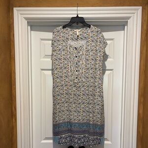 Matilda Jane Blue Floral Dress Size Large